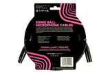 Ernie Ball 20' MALE / FEMALE XLR MICROPHONE CABLE BLACK