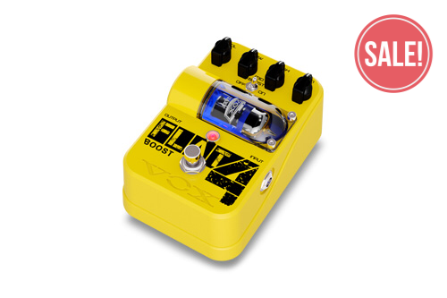 เอฟเฟคกีต้าร์ไฟฟ้า Vox Flat 4 Booster – เบ๊ เงียบ เส็ง