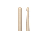 ไม้กลอง Promark Rebound 7A Raw Hickory drumstick, Acorn Wood Tip