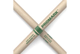 ไม้กลอง Promark Rebound 7A Raw Hickory drumstick, Acorn Wood Tip