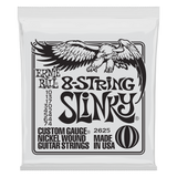 สายกีต้าร์ไฟฟ้า Ernie Ball SLINKY 8-STRING NICKEL WOUND ELECTRIC GUITAR STRINGS 10/74