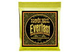 สายกีต้าร์โปร่ง Ernie Ball EVERLAST LIGHT COATED 80/20 BRONZE ACOUSTIC GUITAR STRINGS 11-52