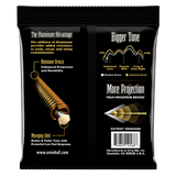 สายกีต้าร์โปร่ง Ernie Ball LIGHT ALUMINUM BRONZE ACOUSTIC GUITAR STRINGS 11-52