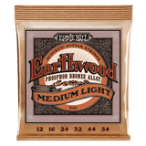 สายกีต้าร์โปร่ง Ernie Ball EARTHWOOD MEDIUM LIGHT PHOSPHOR BRONZE ACOUSTIC GUITAR STRINGS 12-54
