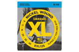 สายกีต้าร์ไฟฟ้า Daddario EXL125 Nickel Wound, Super Light Top/ Regular Bottom, 9-46