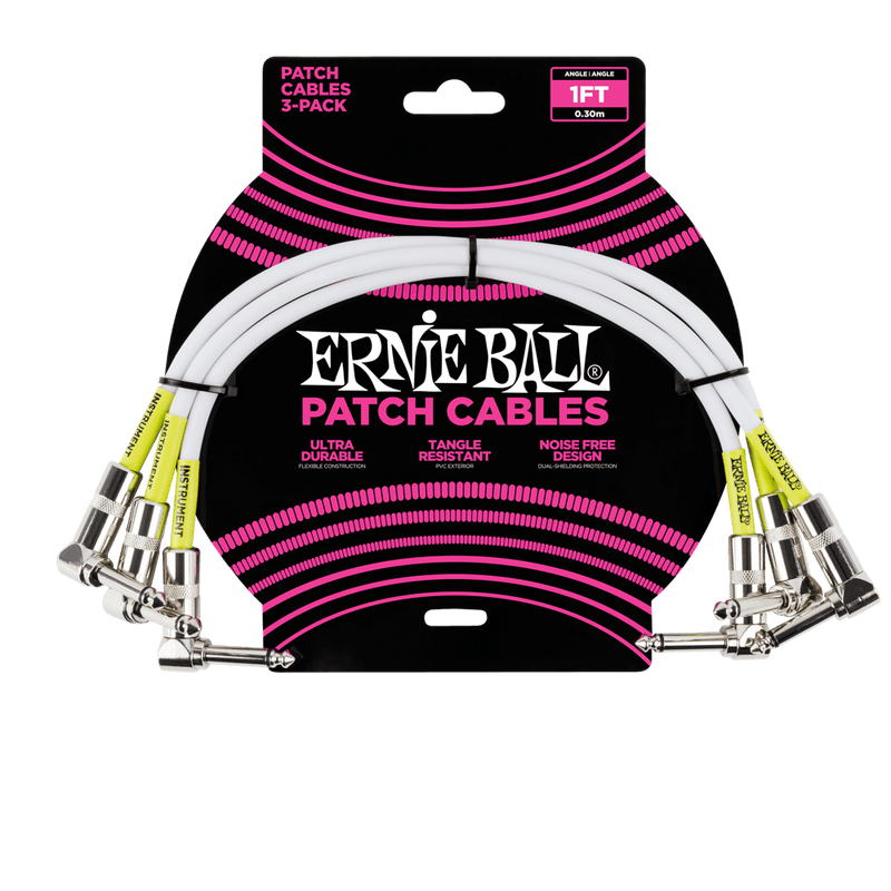 สายแจ็คกีต้าร์ Ernie Ball Patch Cables
