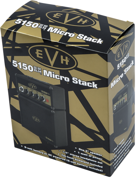 แอมป์กีต้าร์ไฟฟ้า ตัวเล็ก EVH MICRO STACK EL34