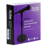 ขาตั้งไมค์โครโฟน On Stage DS7200B Mic Stand Desktop Adjustable