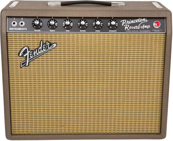 แอมป์กีต้าร์ไฟฟ้า Fender 65 Princeton® Reverb "Fudge Brownie"