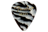 ปิ๊กกีต้าร์ FENDER 351 SHAPE ZEBRA PICKS (12 PER PACK)