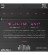 สายกีต้าร์ไฟฟ้า DADDARIO XT ELECTRIC NICKEL PLATED  SUPER LIGHT 09-42