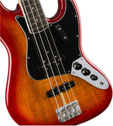 เบสไฟฟ้า FENDER RARITY FLAME ASH TOP JAZZ BASS PLASMA RED BURST