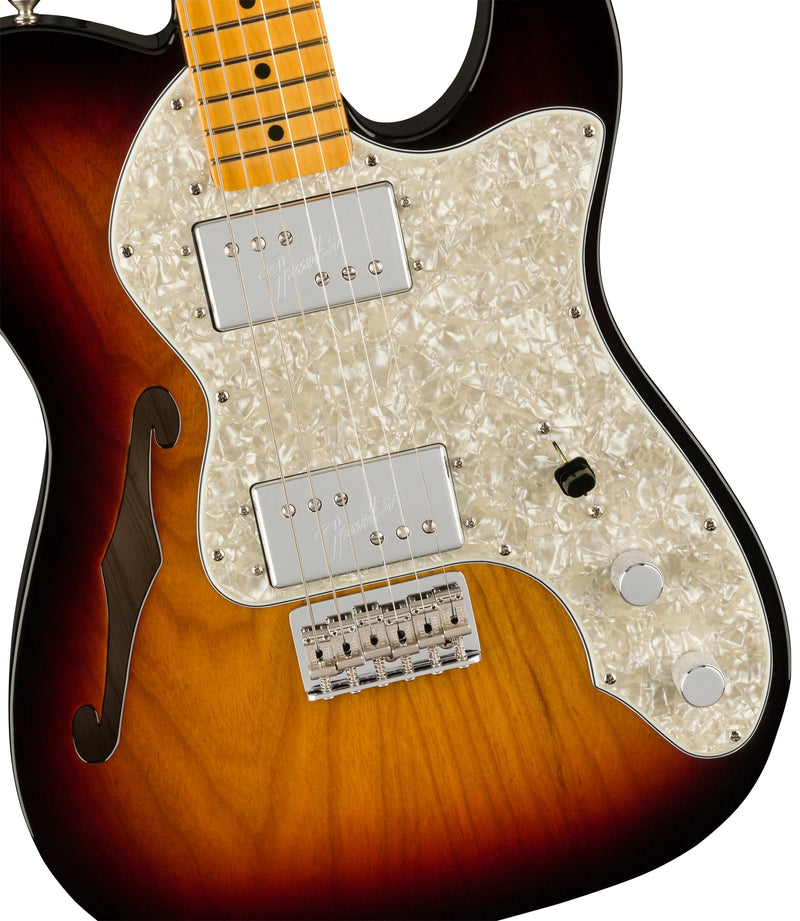 กีต้าร์ Fender American Vintage II 1972 Telecaster Thinline 3-Color Sunburst