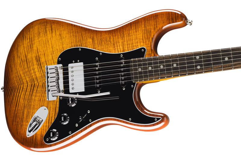 กีตาร์ไฟฟ้า Fender Limited Edition American Ultra Stratocaster HSS, Tiger's Eye