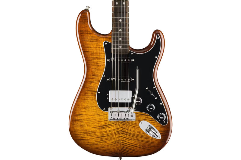 กีตาร์ไฟฟ้า Fender Limited Edition American Ultra Stratocaster HSS, Tiger's Eye