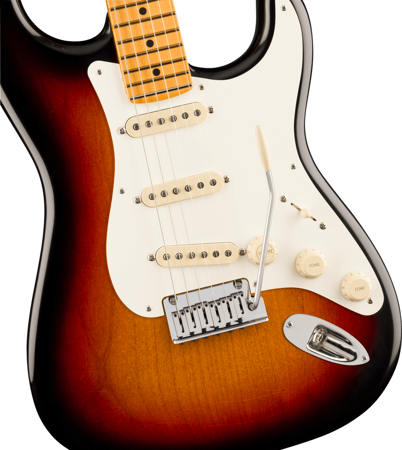 กีต้าร์ไฟฟ้า Fender American Ultra Luxe Vintage '50s Stratocaster, 3-Color Sunburst