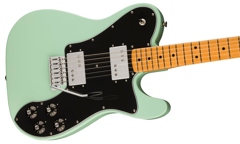 กีต้าร์ไฟฟ้า Fender Vintera II '70s Telecaster Deluxe with Tremolo Surf Green