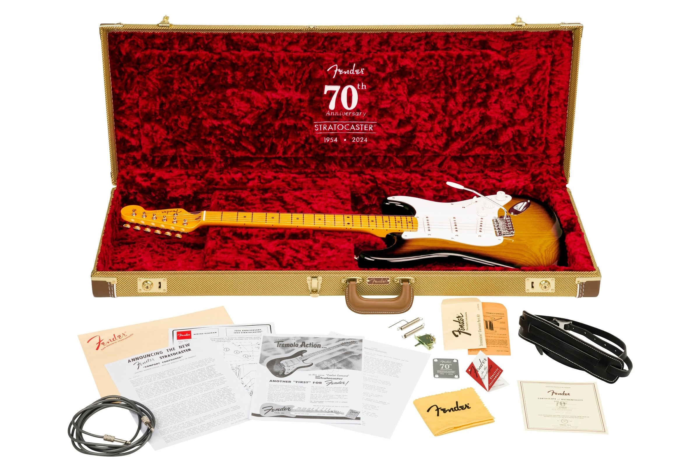 กีตาร์ไฟฟ้า Fender 70th Anniversary American Vintage II 1954 Stratocaster