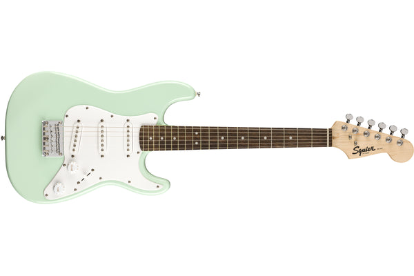 กีตาร์ไฟฟ้า Squier FSR Mini Startocaster, Competition Surf Green