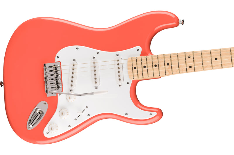 กีตาร์ไฟฟ้า Squier FSR Sonic Stratocaster, Tahitian Coral