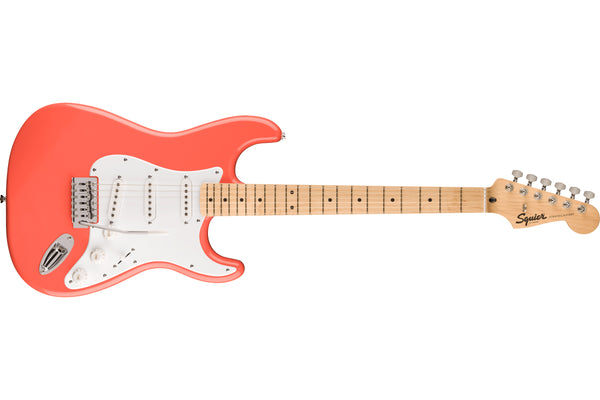 กีตาร์ไฟฟ้า Squier FSR Sonic Stratocaster, Tahitian Coral