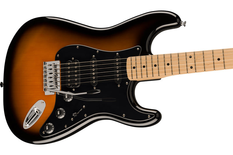 กีตาร์ Squier Sonic Stratocaster HSS, Black Pickguard, 2-Color Sunburst