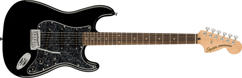 กีตาร์ไฟฟ้า Squier FSR Affinity Series Stratocaster, Pearloid Pickguard, Black