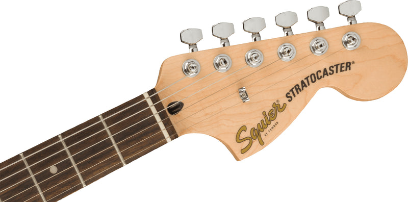 กีตาร์ไฟฟ้า Squier FSR Affinity Series Stratocaster, Pearloid Pickguard, Black