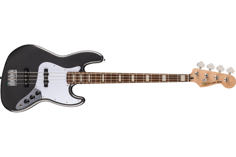 Squier Affinity Series Active Jazz Bass, Charcoal Frost Metallic กีตาร์เบส