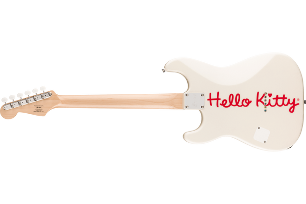 กีตาร์ไฟฟ้า Squier Hello Kitty White Stratocaster