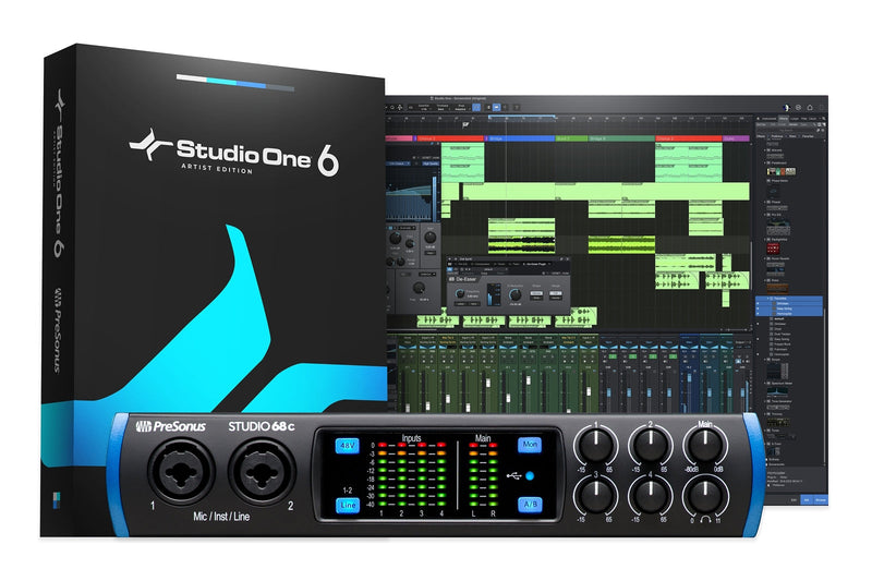 ออดิโอ อินเตอร์เฟส PreSonus Studio 68c