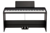 เปียโนไฟฟ้า Korg B2+SP Black ด้านหน้าตรง