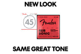 Fender SubSonic 8250 Taper Wound Nickel-Plated Steel Bass Strings (5 String)