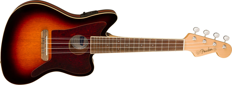 อูคูเลเล่ Fender Fullerton Jazzmaster Uke 3-Color Sunburst