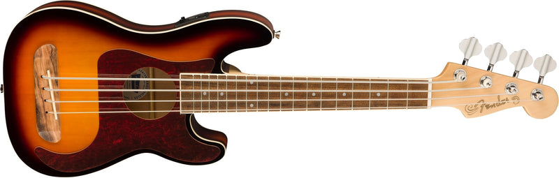 เบส อูคูเลเล่ Fender Fullerton Precision Bass Uke 3-Color Sunburst