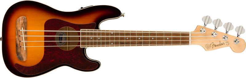 เบส อูคูเลเล่ Fender Fullerton Precision Bass Uke 3-Color Sunburst