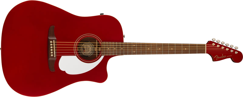 กีต้าร์โปร่ง Fender Redondo Player Candy Apple Red