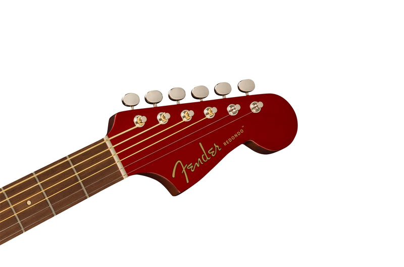 กีต้าร์โปร่ง Fender Redondo Player Candy Apple Red