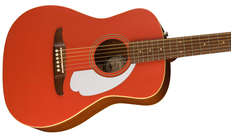 กีต้าร์โปร่ง Fender Malibu Player Fiesta Red