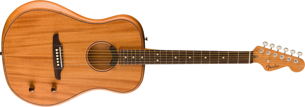 Fender Highway Series Dreadnought Elettroacustica - Tutto Mogano - Usata In Buone Condizioni - Foto 4