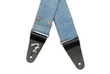 Fender x Wrangler Denim Straps Light Indigo