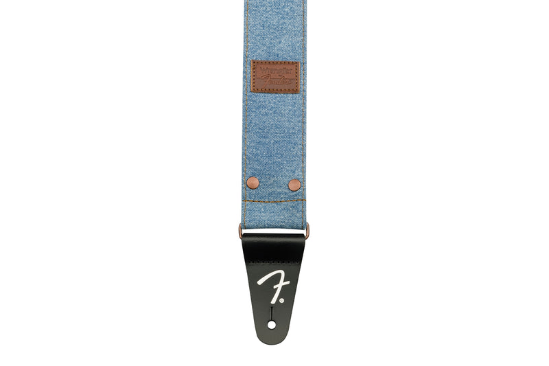 Fender x Wrangler Denim Straps Light Indigo