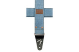 Fender x Wrangler Denim Straps Light Indigo