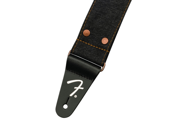 Fender x Wrangler Denim Straps Black