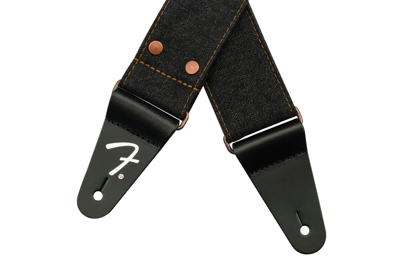 Fender x Wrangler Denim Straps Black