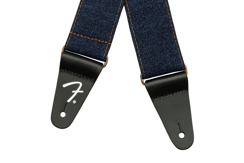 Fender x Wrangler Denim Straps Dark Indigo