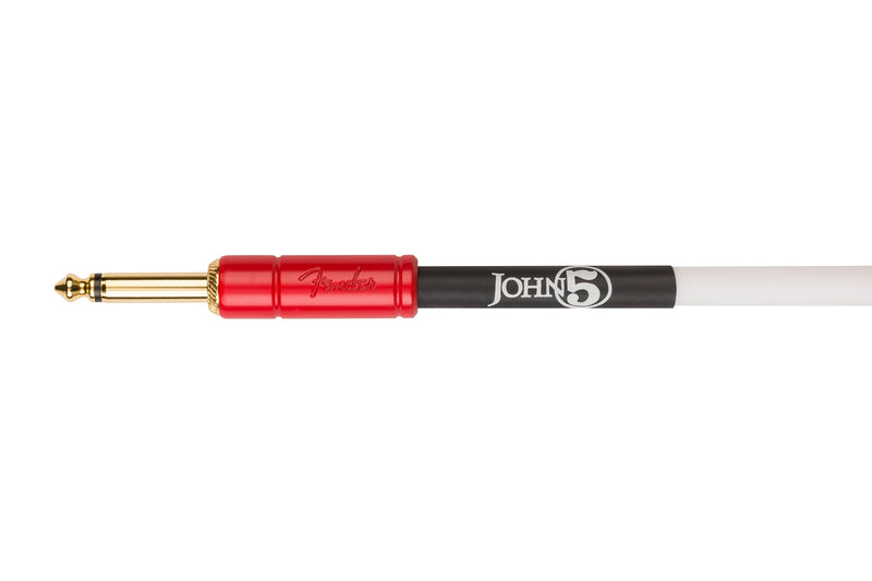 สายแจ็คกีต้าร์ Fender John 5 10' Instrument Cable