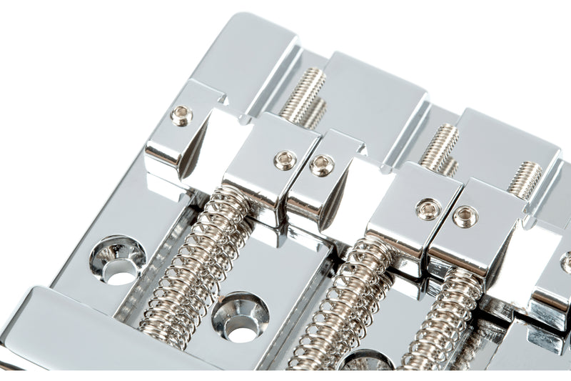 Fender HiMass 4-String Bass Bridge Assembly With Zinc Saddles ชุดสะพานสาย บริดจ์