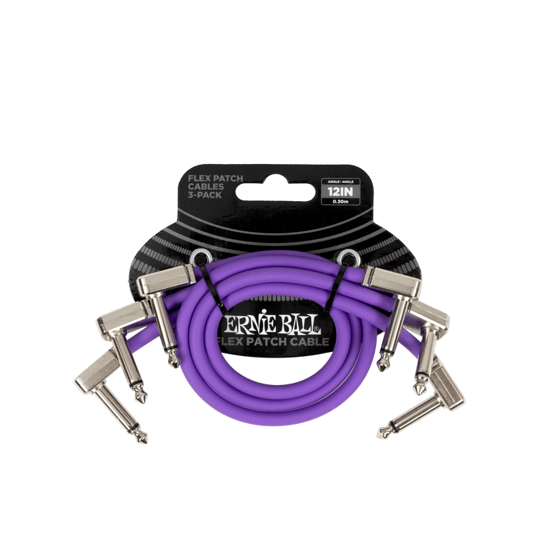 Ernie Ball Flex Patch Cables (Purple)