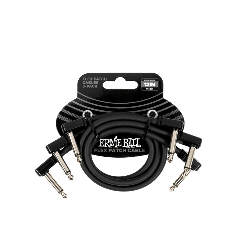 Ernie Ball Flex Patch Cables (Black)